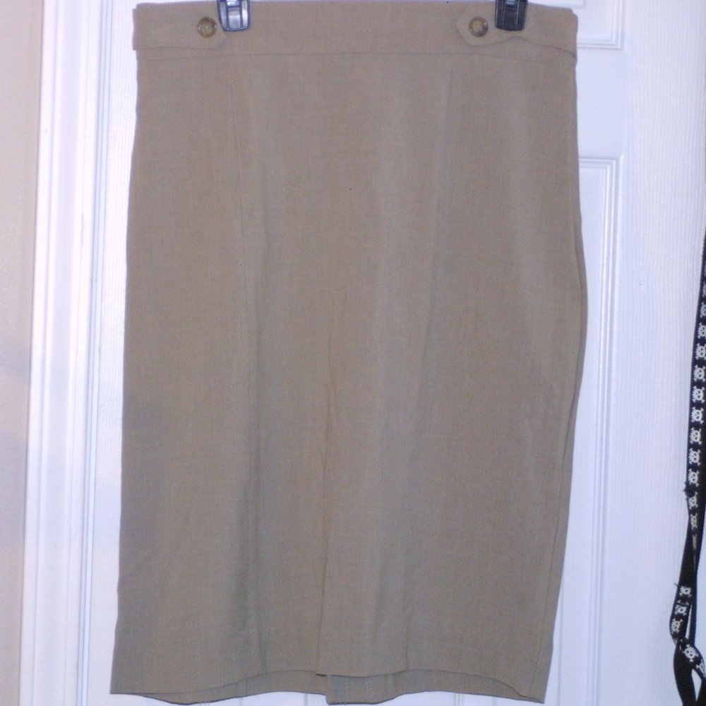 East5th Secretly Slender Tan/khaki Shirt
